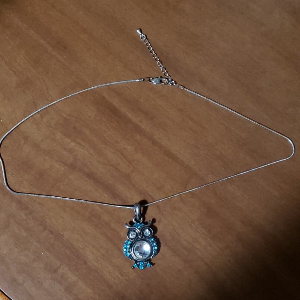 3 Items For $15 Owl Snap Necklace